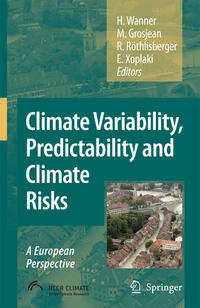 Front Cover Image Climate Variability, Predictability and Climate Risks