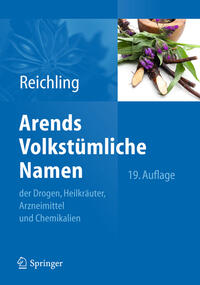 Front Cover Image (High Quality) Arends Volkstümliche Namen der Drogen, Heilkräuter, Arzneimittel und Chemikalien