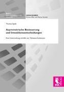 Front Cover Image Asymmetrische Besteuerung und Investitionsentscheidungen