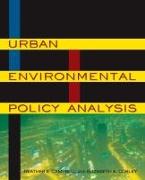 Front Cover Image Urban Environmental Policy Analysis