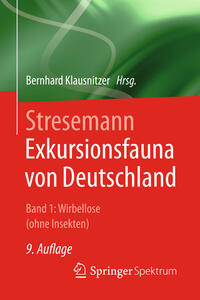Front Cover Image Stresemann - Exkursionsfauna von Deutschland. Band 1: Wirbellose (ohne Insekten)