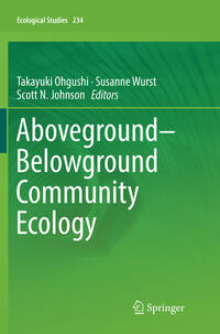 Front Cover Image Aboveground-Belowground Community Ecology