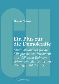 Front Cover Image Ein Plus für die Demokratie