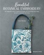 Front Cover Image Beautiful Botanical Embroidery