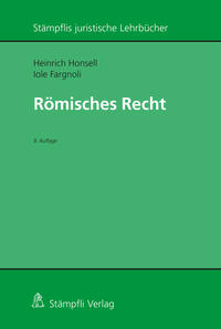 Front Cover Image Römisches Recht