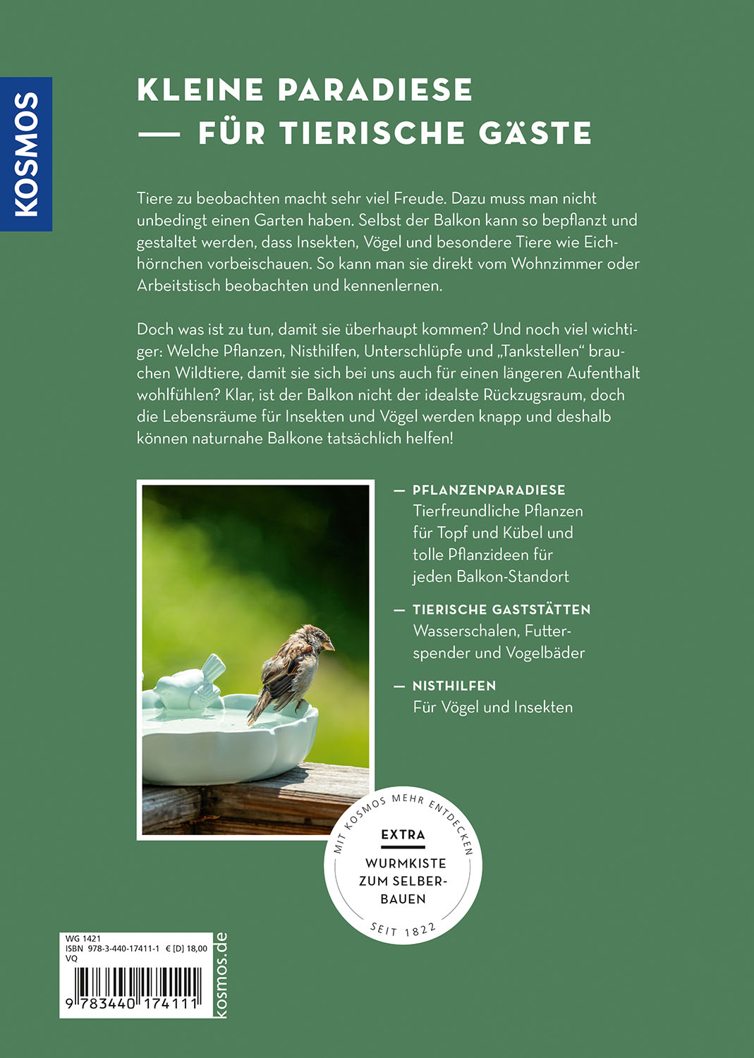 Back Cover Image Tierisch guter Balkon