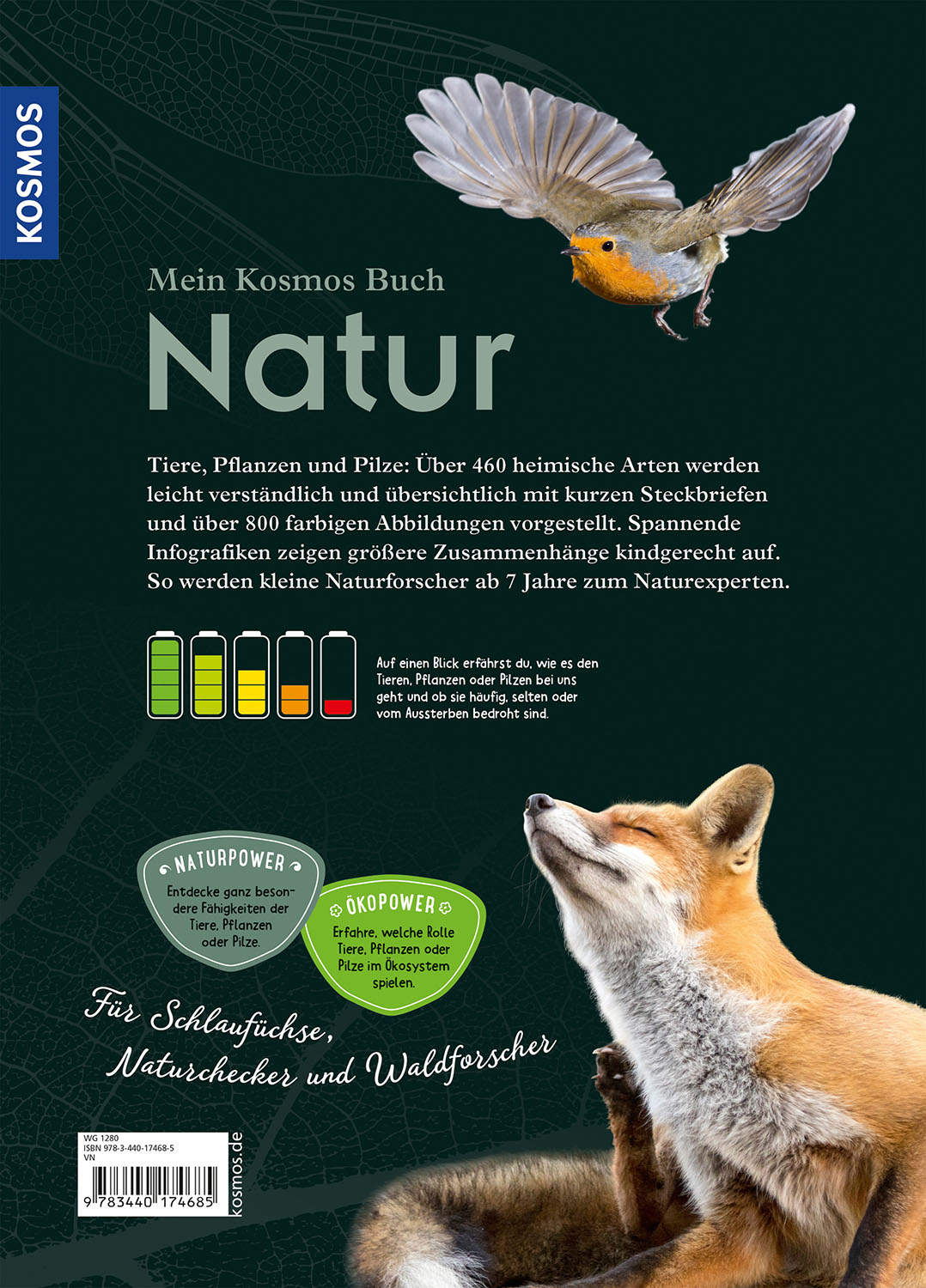 Back Cover Image Mein Kosmos-Buch Natur