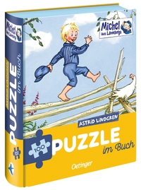 Front Cover Image Michel aus Lönneberga. Puzzle im Buch. 100 Teile