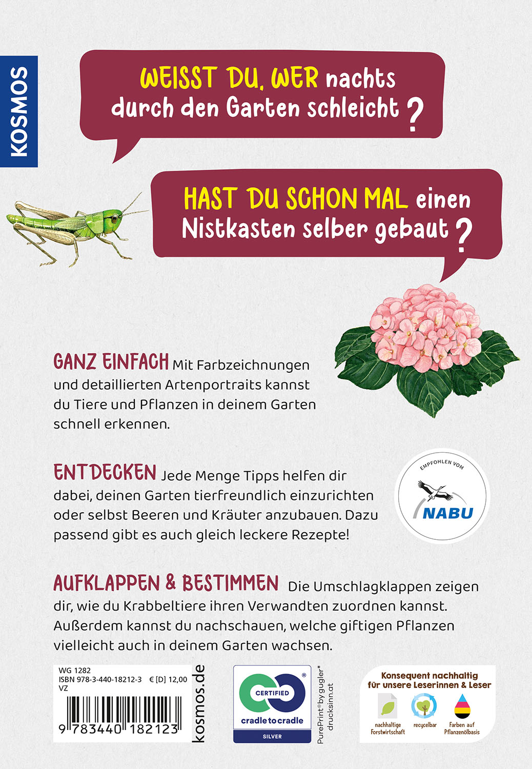 Back Cover Image Was lebt im Garten? Kindernaturführer