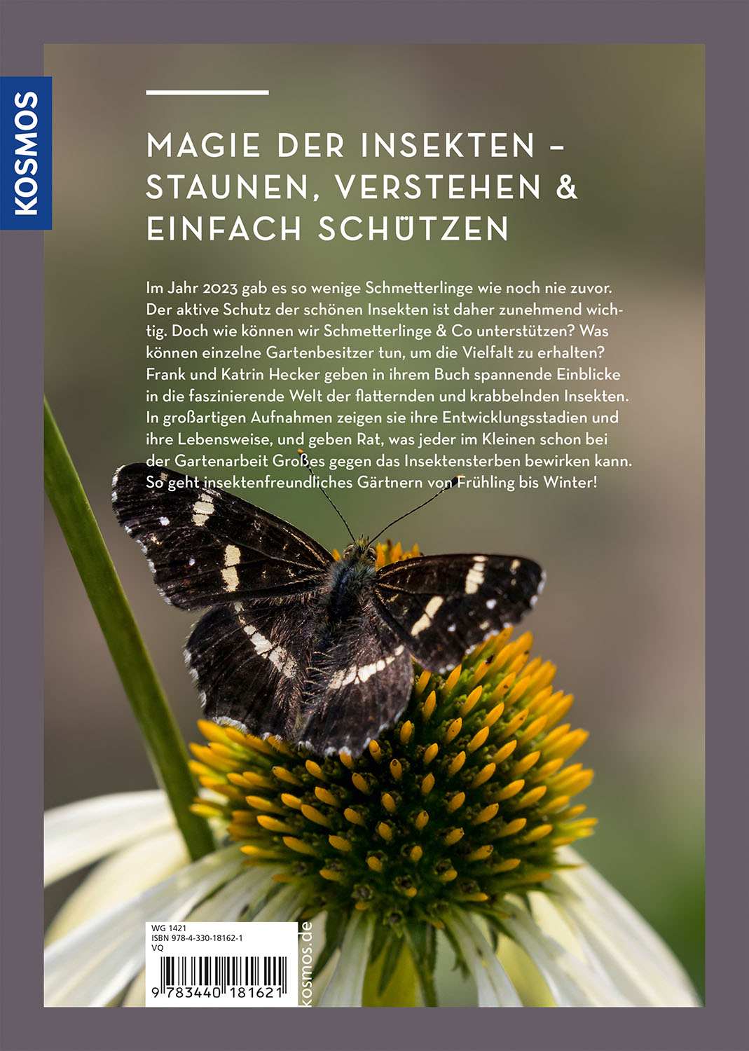 Back Cover Image Wer Schmetterlinge liebt, muss Raupen füttern