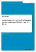 Front Cover Image Multimedia im Vertrieb - Anwendungsstand und Entwicklungsmöglichkeiten in der Praxis