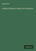 Front Cover Image Johann Zabanius, Sachs von Harteneck