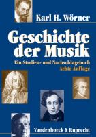 Front Cover Image Geschichte der Musik