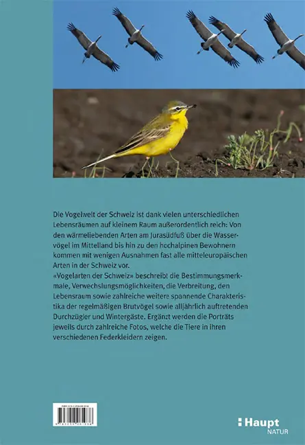 Back Cover Image Vogelarten der Schweiz