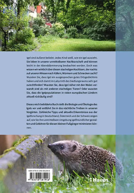 Back Cover Image Der Igel – Nachbar und Wildtier