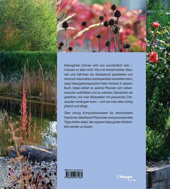 Back Cover Image Pflanzenkompositionen für den Naturgarten