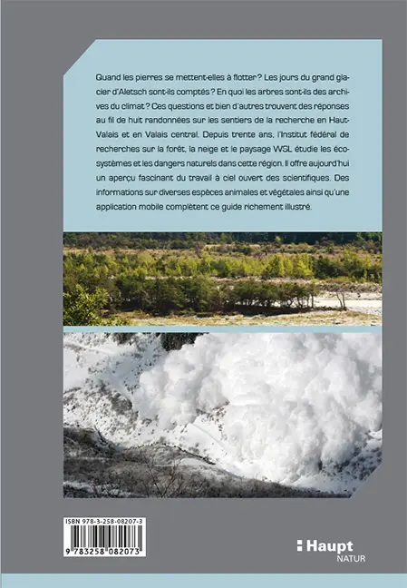 Back Cover Image Sur les sentiers valaisans de la recherche