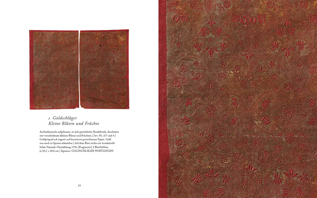 Sample Content (Image) Die phantastische Welt der Brokatpapiere