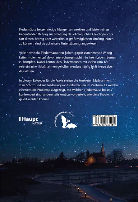 Back Cover Image Fledermausschutz