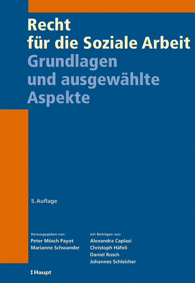 Front Cover Image Recht für die Soziale Arbeit