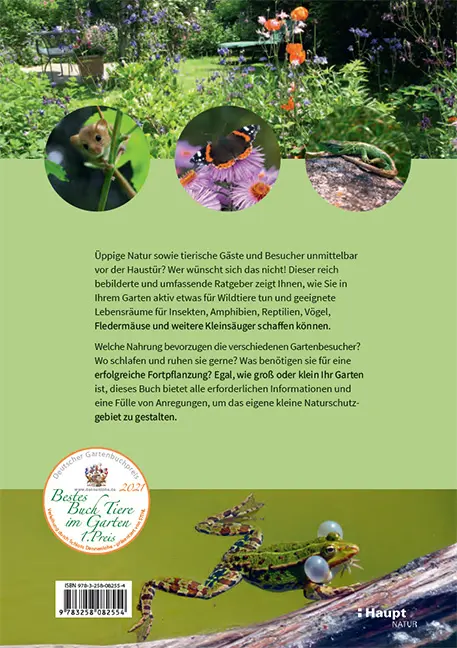 Back Cover Image Tiere in meinem Garten