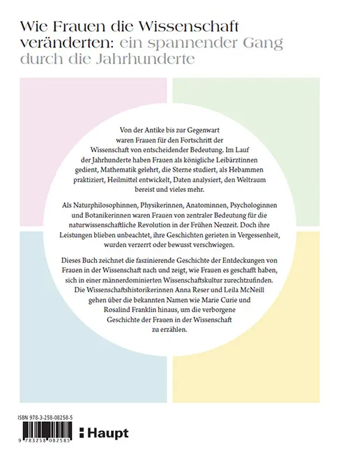 Back Cover Image Frauen, die die Wissenschaft veränderten