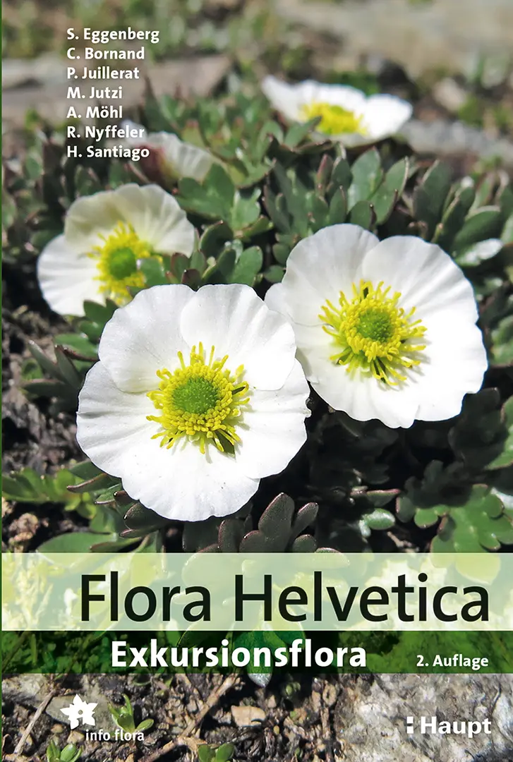 Front Cover Image Flora Helvetica - Exkursionsflora