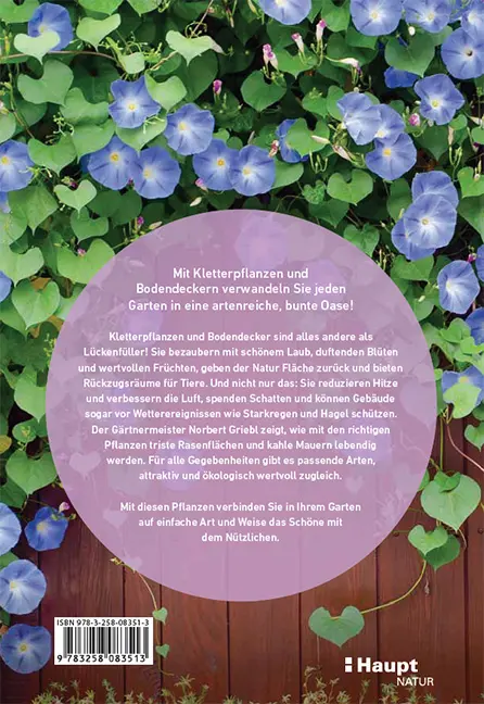 Back Cover Image Kletterpflanzen und Bodendecker