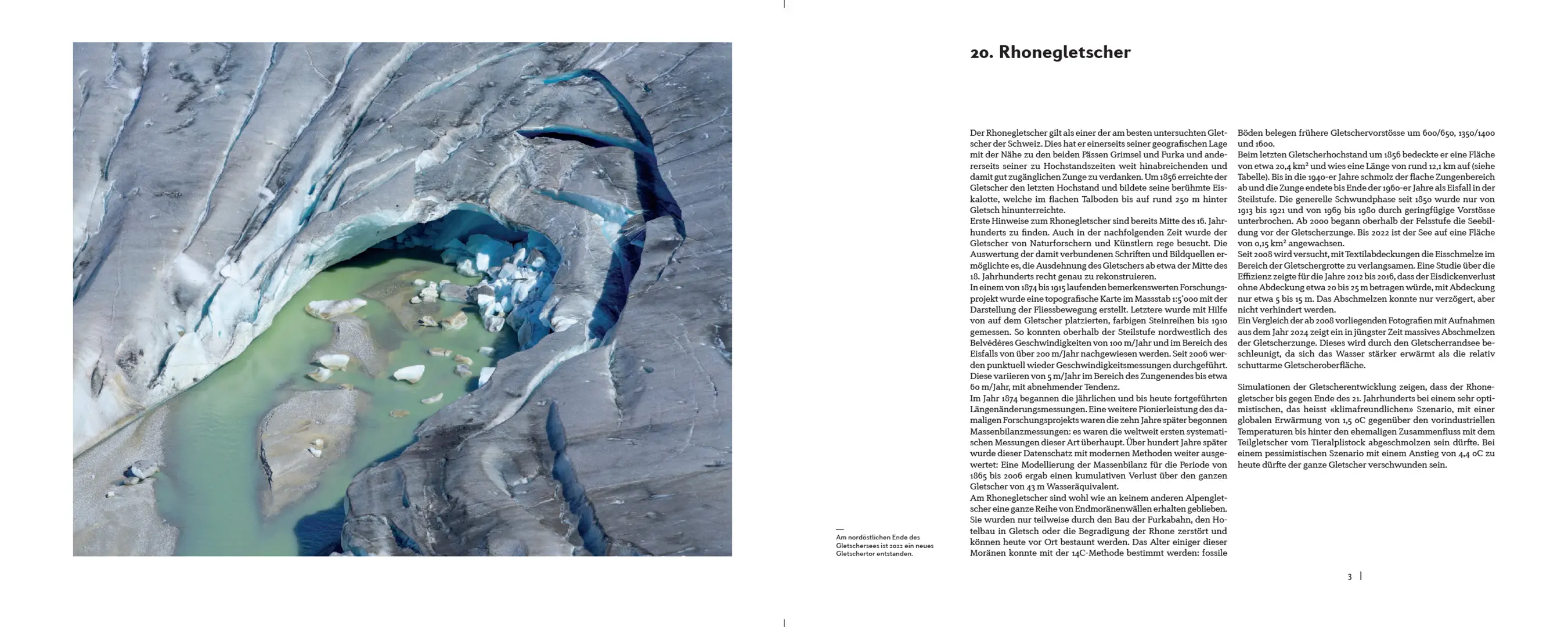 Sample Content (Image) Schweizer Gletscherlandschaften im Klimawandel