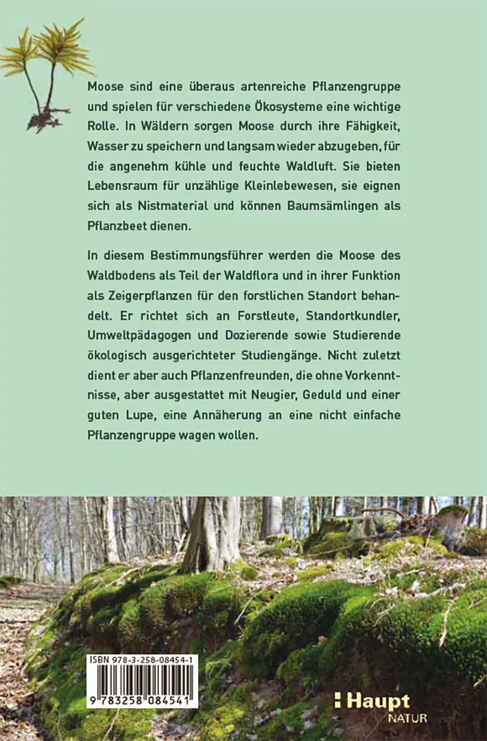 Back Cover Image Moose des Waldbodens