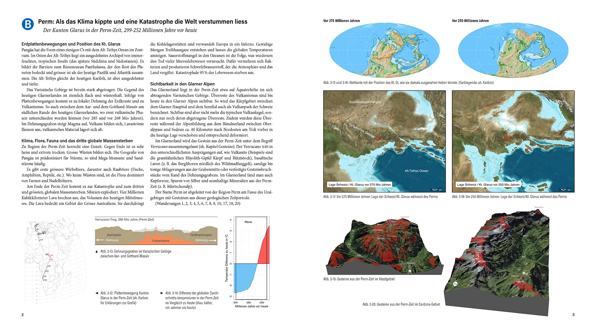 Sample Content (Image) Geo-Wanderbuch Glarner Alpen