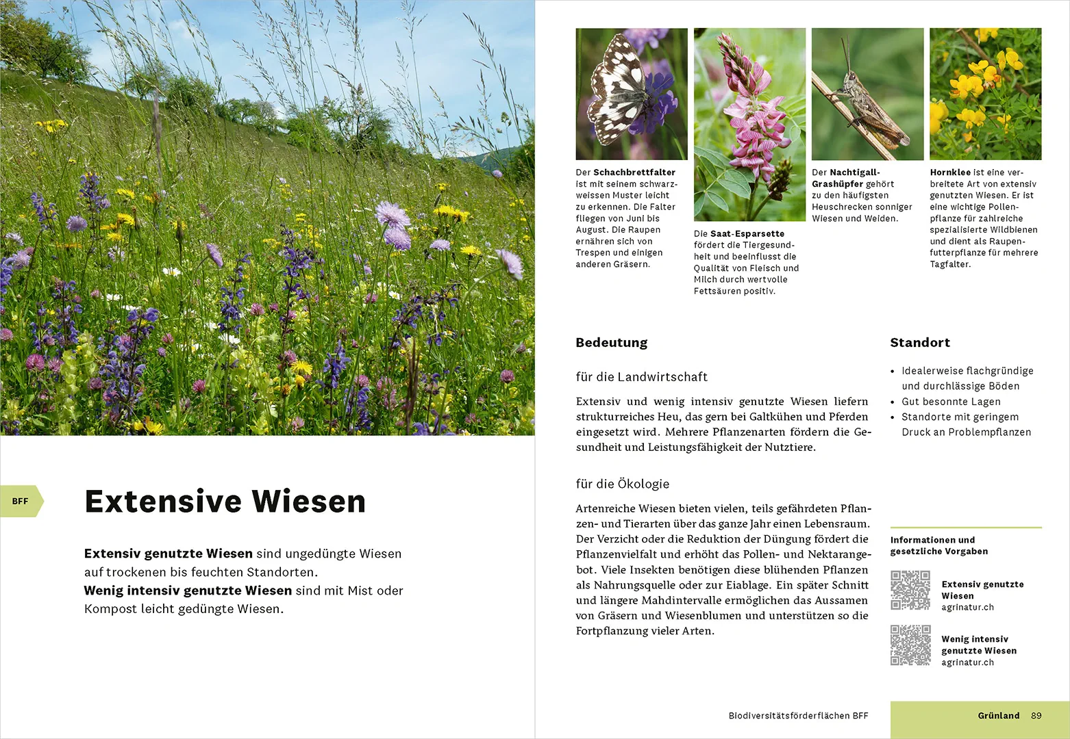 Sample Content (Image) Praxishandbuch Biodiversität in der Landwirtschaft