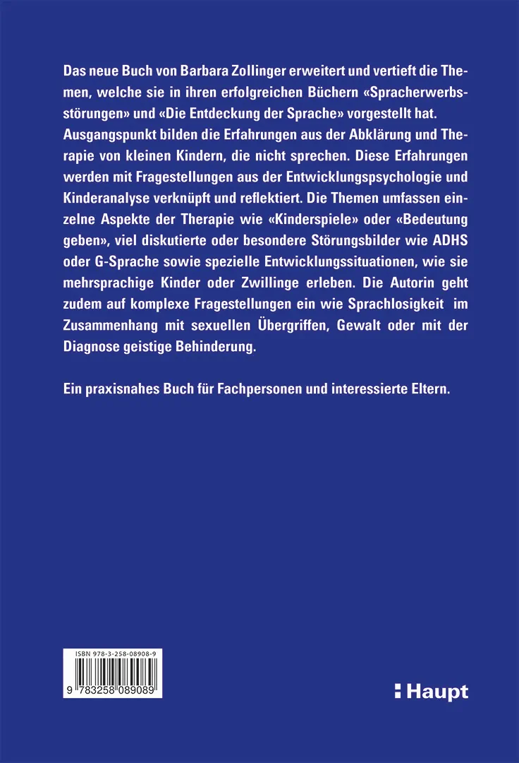 Back Cover Image Kindersprachen. Kinderspiele
