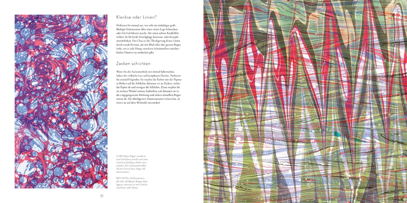 Sample Content (Image) Papier marmorieren
