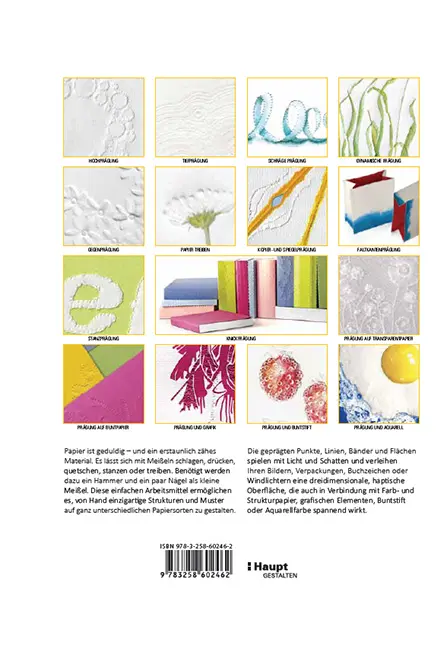 Back Cover Image Papier prägen