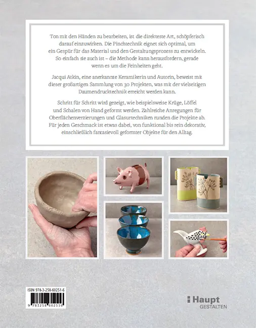 Sample Content (Image) Pinch - Keramikobjekte von Hand formen