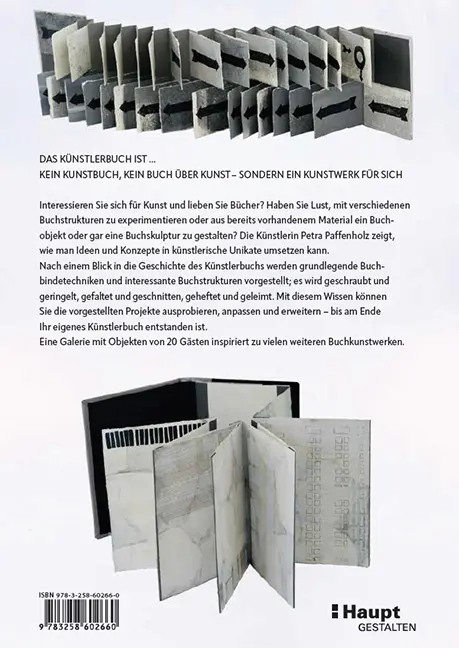 Back Cover Image Kunst, Buch, Künstlerbuch