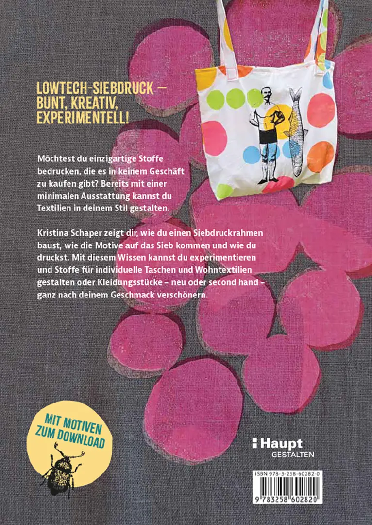 Back Cover Image Einfach Siebdruck