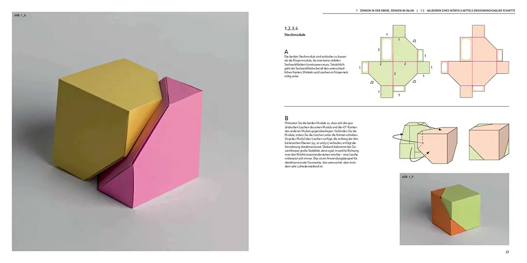 Sample Content (Image) Papier in der dritten Dimension