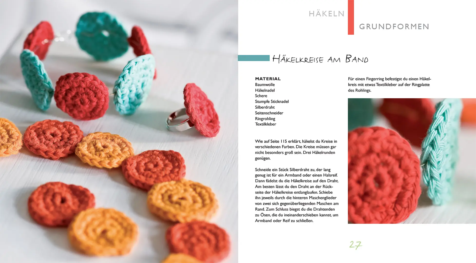Sample Content (Image) Kinder-Werkstatt Häkeln, Stricken, Färben
