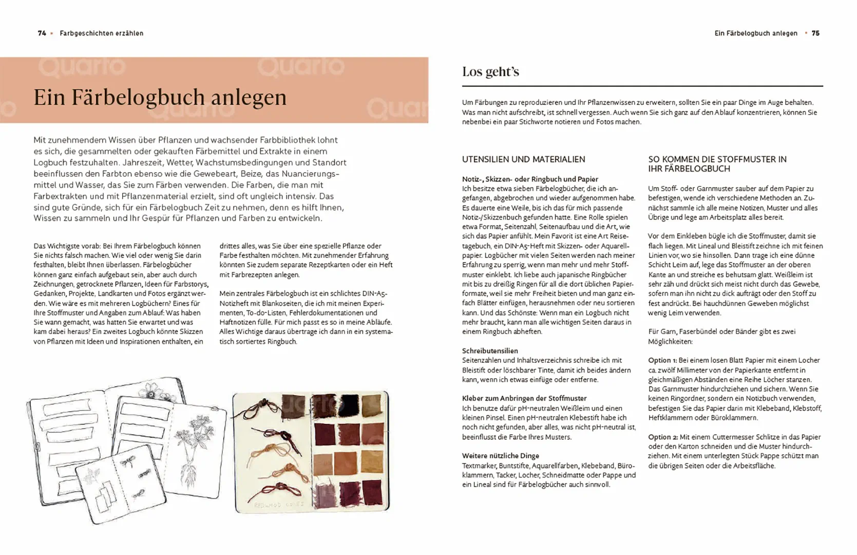 Sample Content (Image) Das Handbuch der Pflanzenfarben