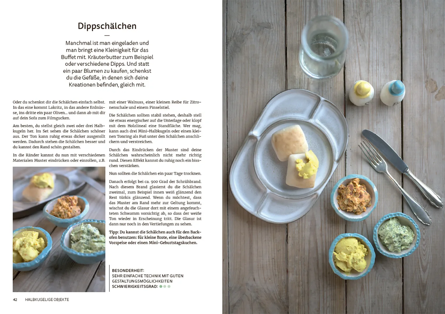 Sample Content (Image) Aus Ton geformt