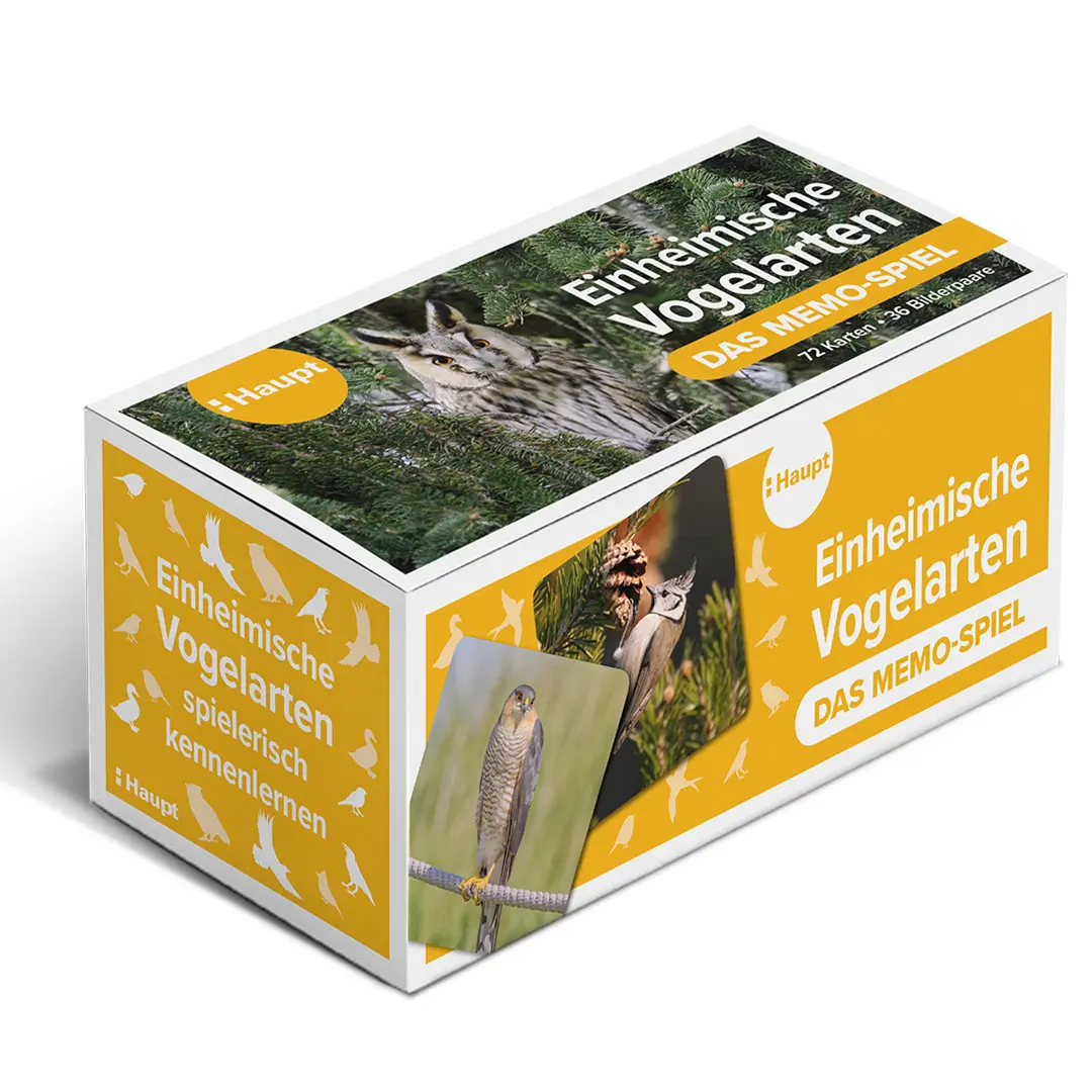 Back Cover Image Einheimische Vogelarten – das Memo-Spiel