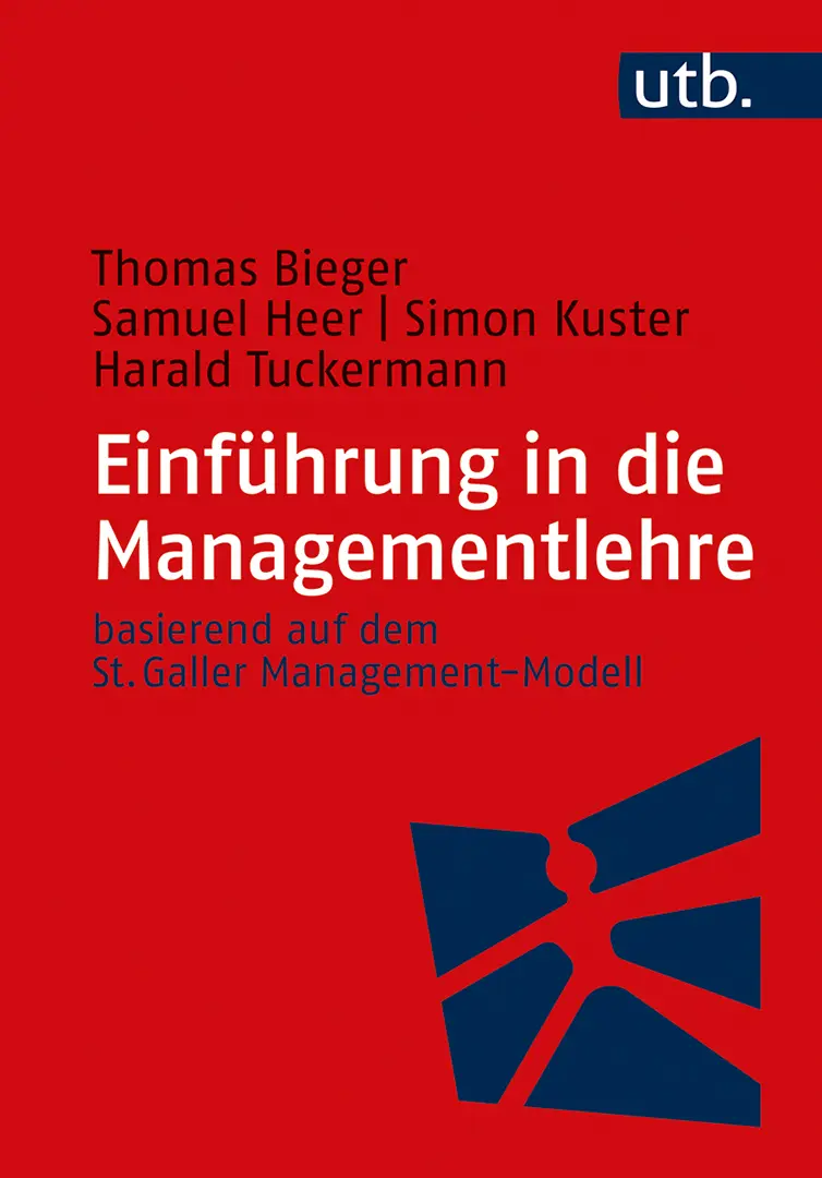 Front Cover Image Einführung in die Managementlehre