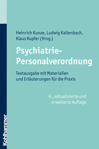 Vorderes Coverbild Psychiatrie-Personalverordnung