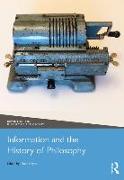 Vorderes Coverbild Information and the History of Philosophy