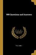 Vorderes Coverbild 999 Questions and Answers