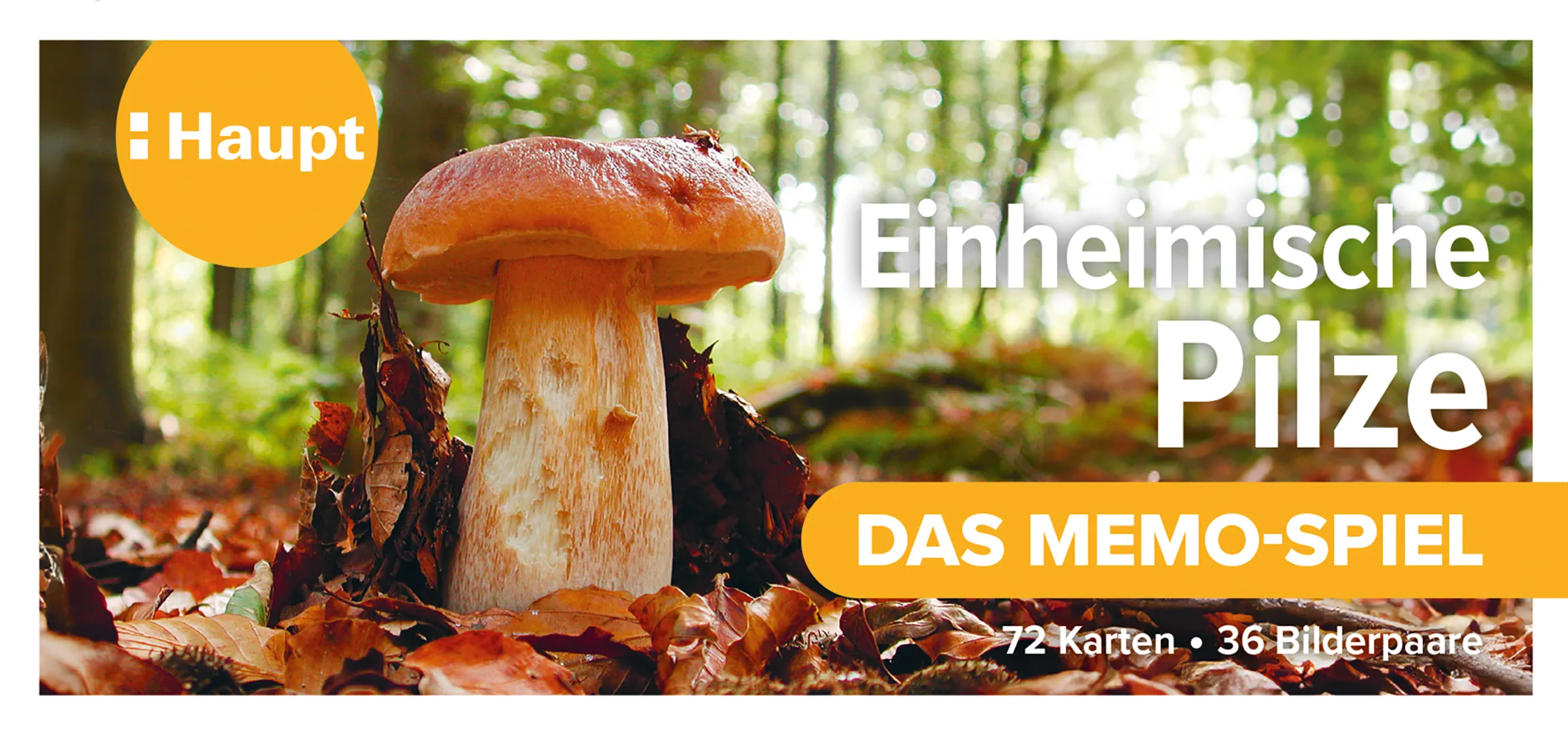 Vorderes Coverbild Einheimische Pilze – das Memo-Spiel