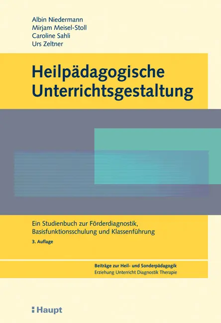 Vorderes Coverbild Heilpädagogische Unterrichtsgestaltung