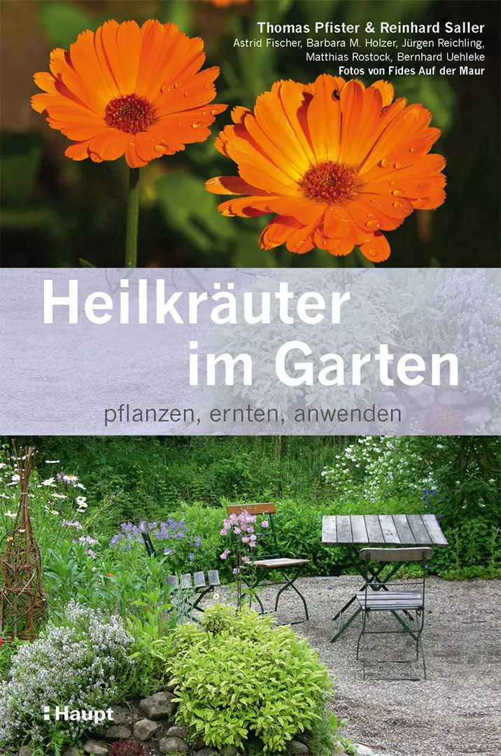 Vorderes Coverbild Heilkräuter im Garten
